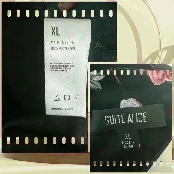 Suite Alice Floral Ruffle Sleeve Midi Dress – Size XL - Picture 3 of 3